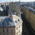 Vue de la terrasse du BHV de Paris