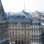 Vue de la terrasse du BHV de Paris