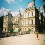 Le jardin du Luxembourg (le Sénat)