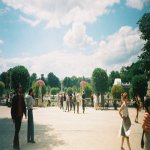 Le jardin du Luxembourg (le Sénat)