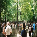 Le jardin du Luxembourg (le Sénat)