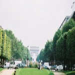 Vue de la place Porte Maillot