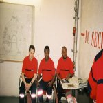 Moi et des collègues